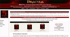 Desktop Screenshot of dracula-uk.com